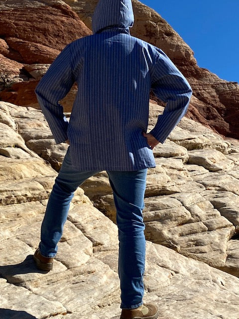 Original Summer Badass Bajas Hoodie-Blue