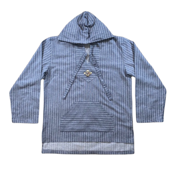 Original Summer Badass Bajas Hoodie-Blue